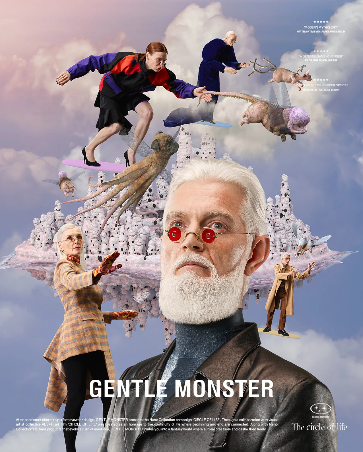 Gentle Monster | NANO COLLECTION: 'THE CIRCLE OF LIFE'